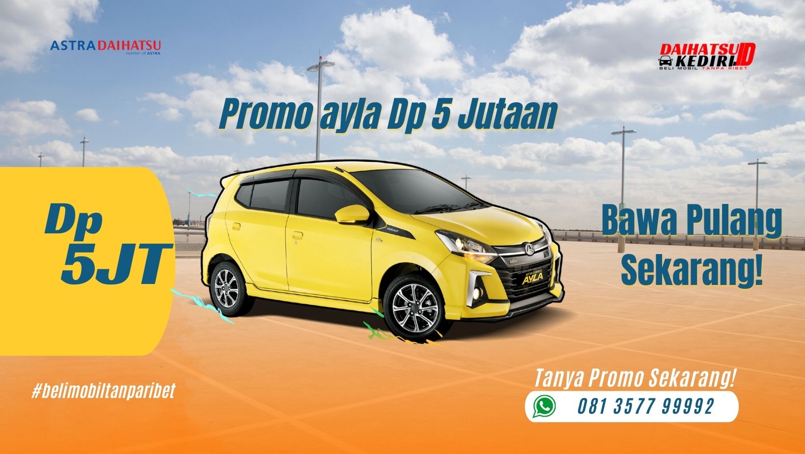 Harga Daihatsu Ayla Kredit