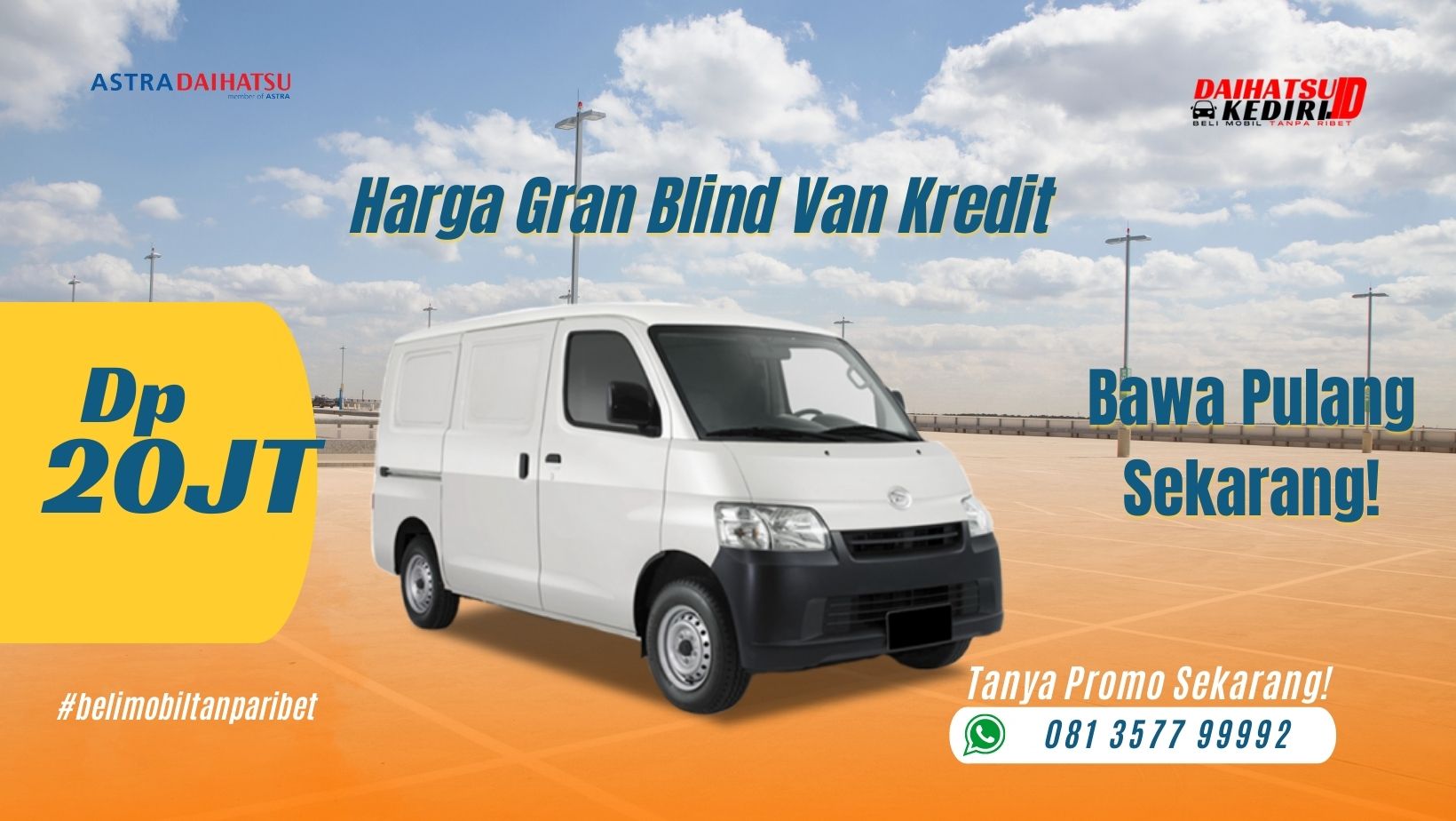 harga gran max blind van kredit
